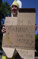 Panhandling Banana